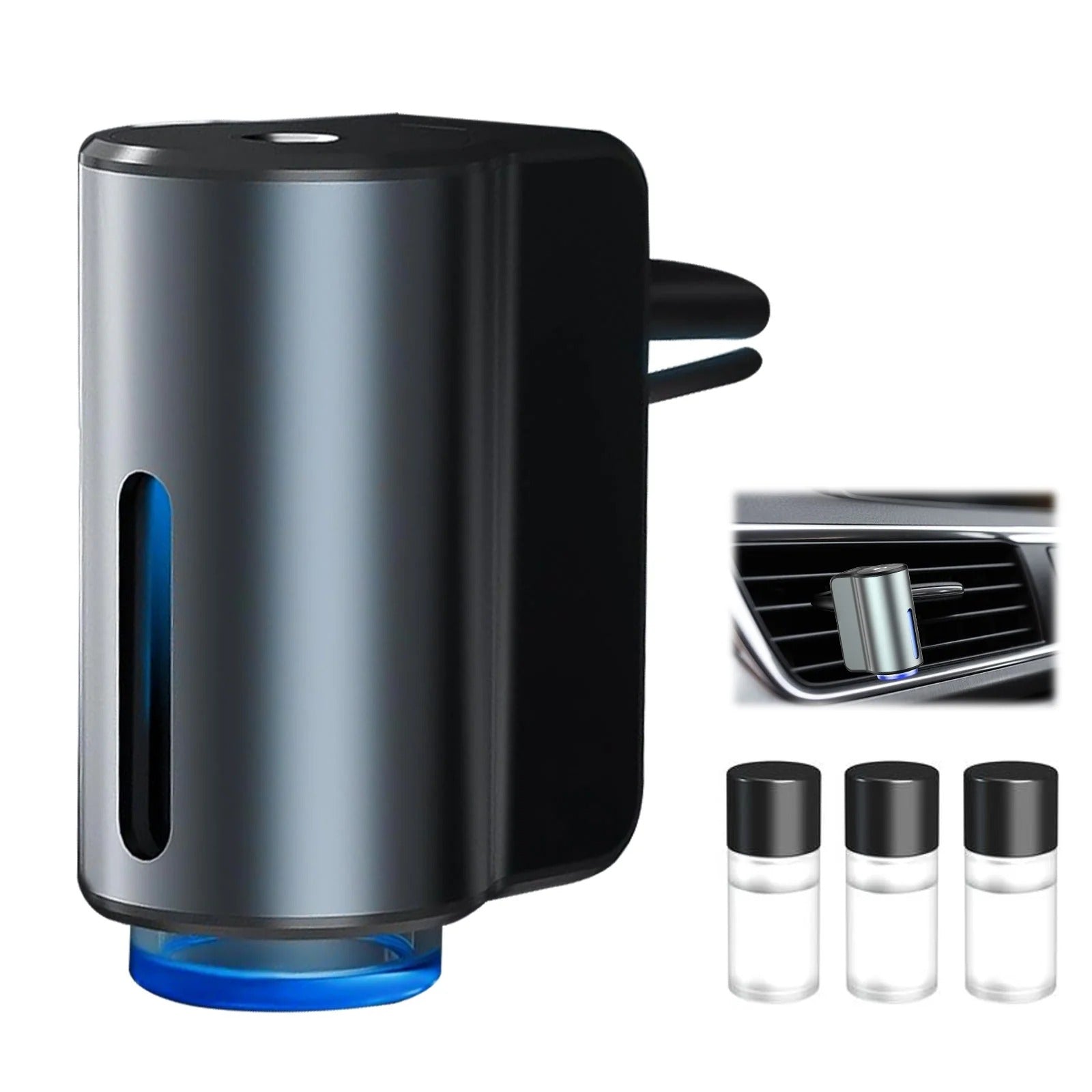 ๐ Smart Car Air Freshener โ Natural French Perfume | 45 Days Long-Lasting Aroma ๐ธโจ